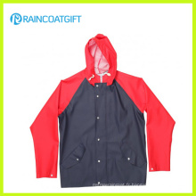 Imperméable imperméable PU imperméable Rpu-011